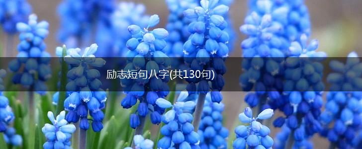 励志短句八字(共130句),第1张