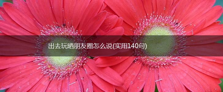 出去玩晒朋友圈怎么说(实用140句),第1张