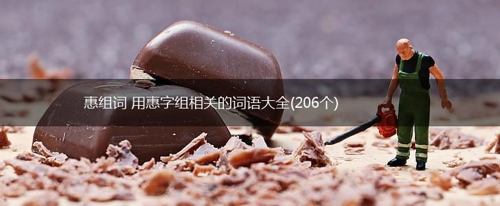 惠组词 用惠字组相关的词语大全(206个),第1张
