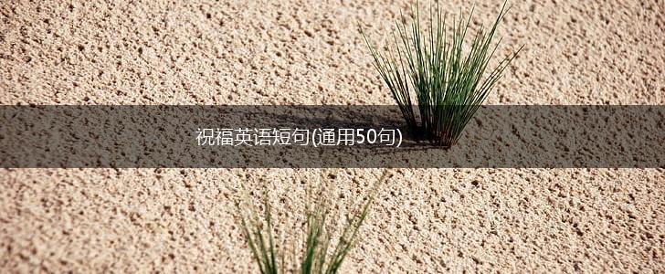 祝福英语短句(通用50句),第1张