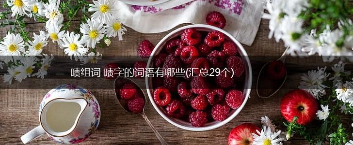 啧组词 啧字的词语有哪些(汇总29个),第1张