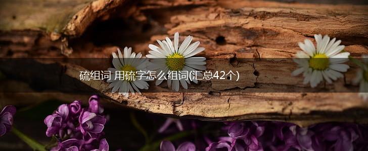 硫组词 用硫字怎么组词(汇总42个),第1张