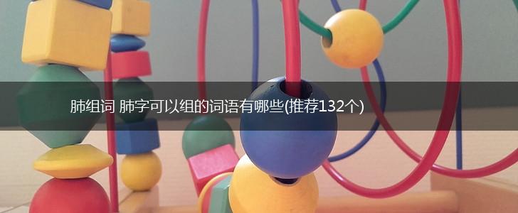 肺组词 肺字可以组的词语有哪些(推荐132个),第1张