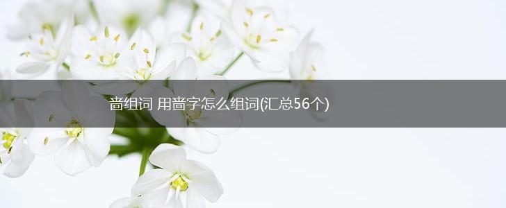 啬组词 用啬字怎么组词(汇总56个),第1张