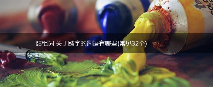 赜组词 关于赜字的词语有哪些(常见32个),第1张