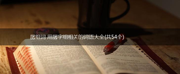 孱组词 用孱字组相关的词语大全(共54个),第1张