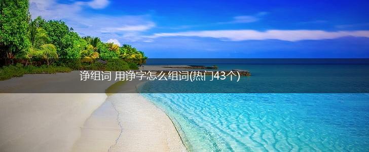 诤组词 用诤字怎么组词(热门43个),第1张
