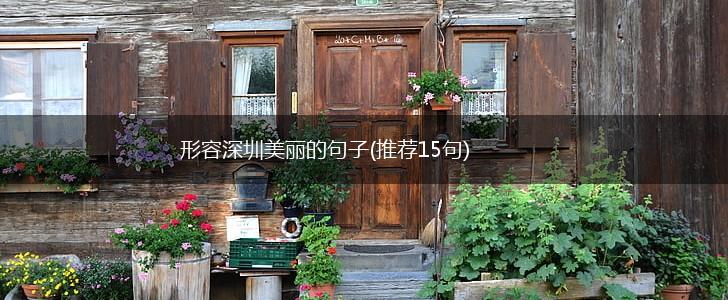 形容深圳美丽的句子(推荐15句),第1张