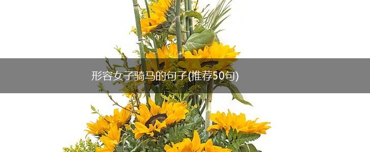 形容女子骑马的句子(推荐50句),第1张