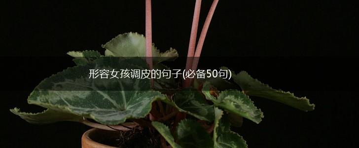形容女孩调皮的句子(必备50句),第1张