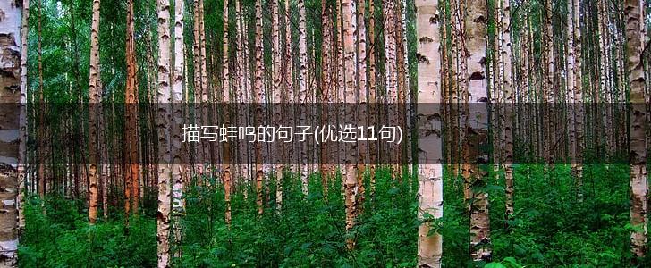 描写蛙鸣的句子(优选11句),第1张