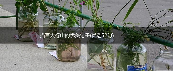 描写太行山的优美句子(优选52句),第1张