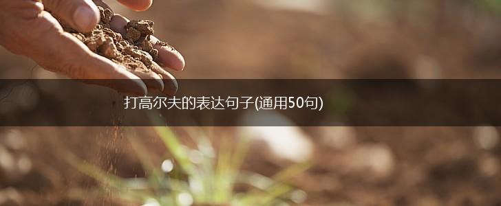 打高尔夫的表达句子(通用50句),第1张 打高尔夫的表达句子(通用50句),第1张