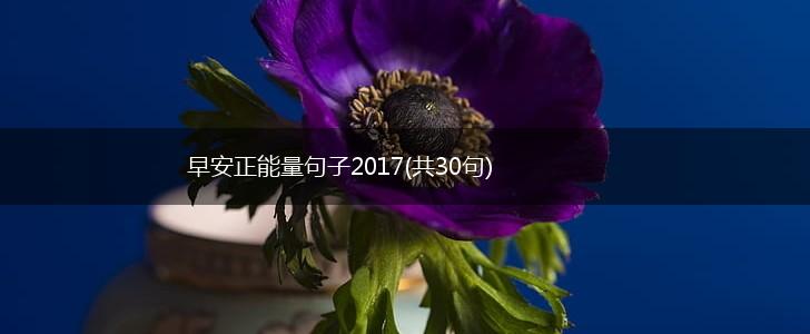 早安正能量句子2017(共30句),第1张